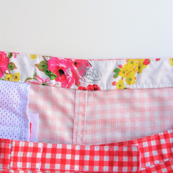 Board Shorts Pret-a-Surf Ginham Boy Shorts 6 - Picture 3 of 4